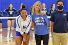 Volleyball Senior Day  Wheaton Women's Volleyball Senior Day. - Photo by Keith Nordstrom : Wheaton, Volleyball Senior Day